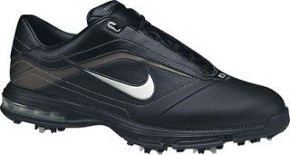 Closeout Nike Air Academy Golf Shoes Black/Gunmetal