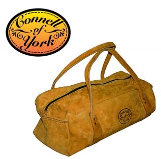 Suede Leather Carpenters Carpentry Tool Bag 18 Holdall