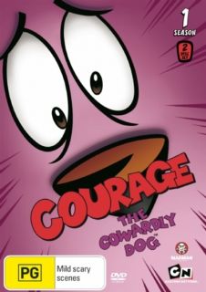 BRAND NEW   COURAGE THE COWARDLY DOG  SEASON 1 (DVD, 2007, 2 DISC