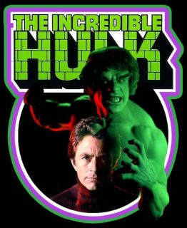 70s Classic TV Show The Incredible Hulk custom tee Any Size Any Color
