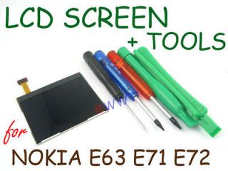   Replacement LCD Display Screen + Tools for Nokia E63 E71 E72 QGLS227