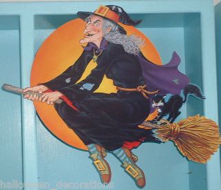 28 Inch Wicked Witch Die Cut Halloween Holiday Decoration www. 