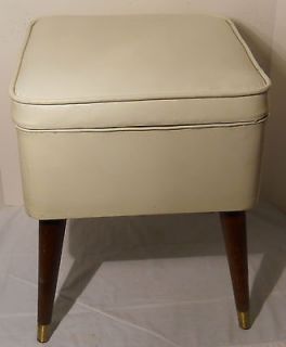 VINTAGE BABCOCK PHILLIPS CORP. MID CENTURY EAMES ERA FOOT STOOL WITH 