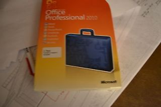 Microsoft Office 2010 Professional DVD NiB 32/64Bit