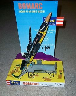 REVELL BOEING BOMARC MISSILE STORE DISPLAY with VINTAGE BUILT UP