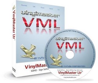 VinylMaster Ltr #1 Small Office and Craft Software for Vinyl Sign Plot 