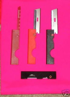 FOLDING SURGICAL RAZORS + SAW FOR SURVIVAL & FIRST AID KITS MEDIC