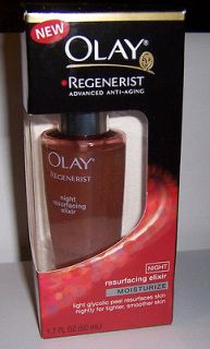 Olay Regenerist Night Resurfacing Elixir Antiaging Light Glycolic Peel