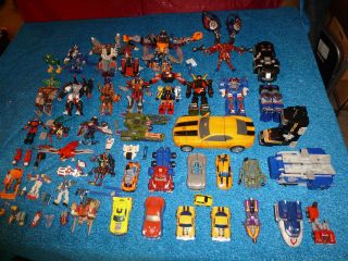   Collection Lot Optimus Megatron Bumblebee and much More
