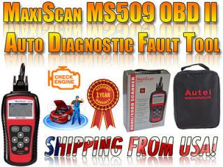   MaxiScan MS509 OBD II / EOBD Scanner OBD2 Car Diagnostic Code Reader