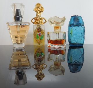   Perfume Bottles Trejor Lancome, Oscar de la Renta, Horizon o12 064