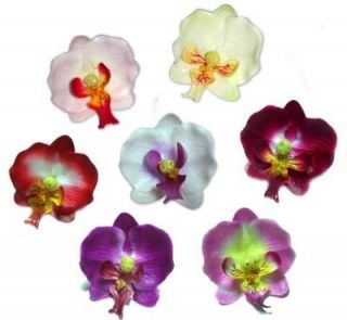   Phalaenopsis Silk Artificial Orchid Flower head Lot Wedding decor 2.2