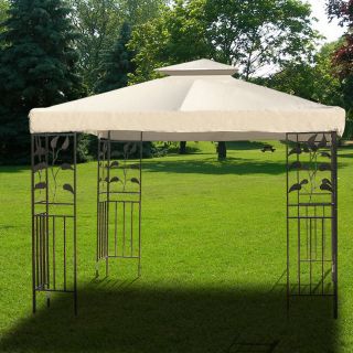   Tier Replacement Patio PA Coating Top Cover Outdoor Gazebo Tent Canopy