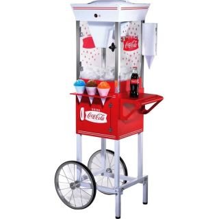   Snow Cone Maker w/ Cart & Stand   Old Fashioned Shaved Ice Machine