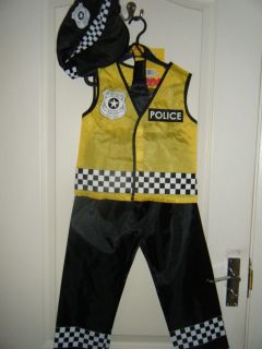 CHILDRENS DRESS UP POLICE OUTFIT AGE 3/5 & 5/7 YRS   NEW