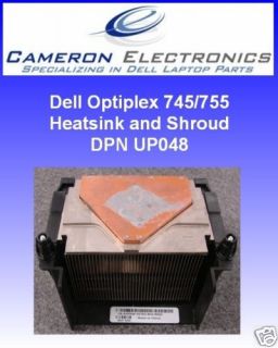 Dell Optiplex 745/755 SFF CPU Heatsink & Shroud UP048