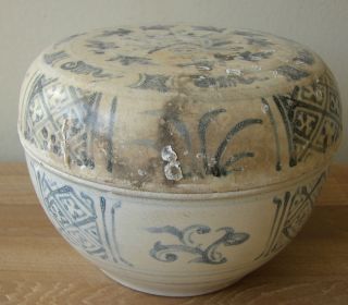 Lovely Hoi An Hoard 15/16th cent Indo Chinese 3 piece Box