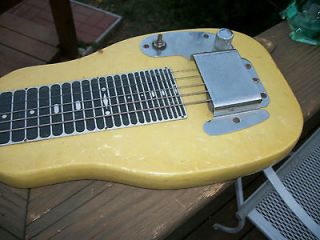 ORIGINAL EARLY 1955 FENDER CHAMPION LAP STEEL WITH TELECASTER PICKUP 