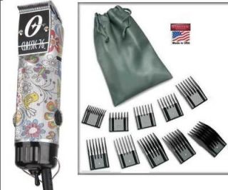 Funkadelic Oster Classic 76 clipper Silver+10 Combs New