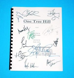 One Tree Hill Signed Script Sophia Bush, Chad Michael Murray, James 