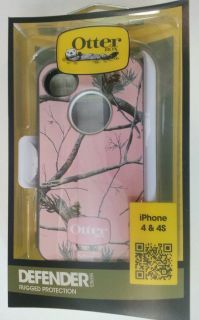 Brand New OtterBox Defender Apple iPhone 4s 4 4G W/ Clip  PINK 