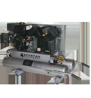 NEW Spartan Equipment Air Compressor   Warranty   Gas Powered