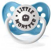 NEW** Expression Pacifier / Dummy / Soother. Little Monster BLUE 