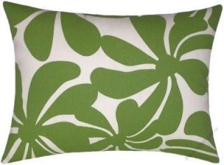    SUNNY GREEN TWIST indoor / outdoor decorative throw pillow cover