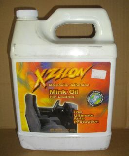 XZILON MOLECULAR ADHESIVE ONE GALLON(3.78 LITERS) MINK OIL FOR LEATHER 