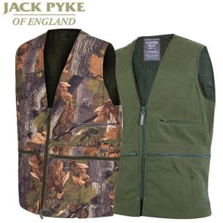 jack pyke hunting fishing gilet shooting waistcoat shotgun vest jacket 