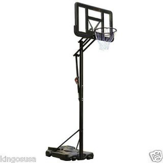 Pro 44 Adjustable Basketball Hoop Court System Goal Rim Backboard 