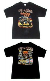 Vintage Ozzy Osbourne OZZFEST 2004 Slayer Judas Priest Slipknot T 