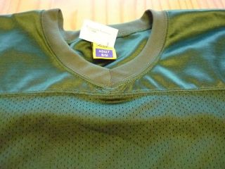 Blank green football jersey for Packers, Eagles or other team size 