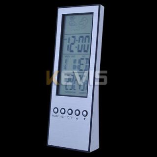   Alarm Clock Weather Forecast Station Indoor Outdoor Home Office