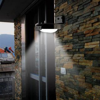16 LED Solar Power Motion Sensor Detector Outdoor Wall Light Home 