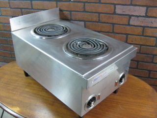 Commercial Hussmann Toastmaster Countertop Stove NSF 1122 Near MINT 