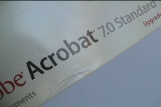 Adobe Acrobat 7.0 Standard Upgrade Windows Box Create PDF Documents