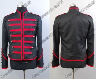 My Chemical Romance Military Parade Jacket Black & Red