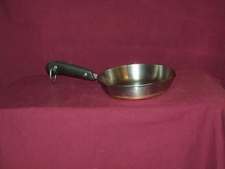   Revere Ware Copper Clad 5 inch fry pan pat #2363973 American made