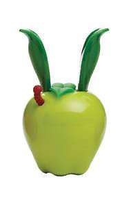 MINI MAGNETIC GREEN APPLE PEPPER GRINDER by CHEFN NEW