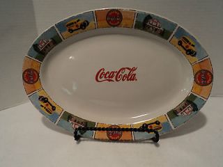 Piece Coca Cola Good Old Days Serving Set by Gibson