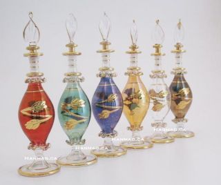 egyptian perfume bottles in Antiques