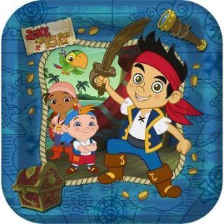 JAKE and the NEVER LAND PIRATES Large PLATES ~ HTF Birthday PARTY 