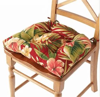   of 4 Outdoor Weather Resist​ant Patio Chairs Furniture Pads Cushions