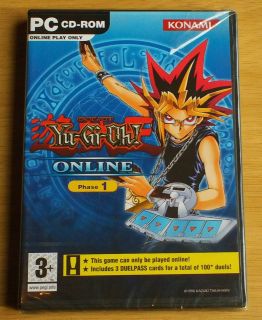   JUMPS YUGIOH ONLINE PHASE 1 for PC BRAND NEW INCLUDES 3 DUELPASS CARD