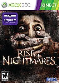 Xbox 360 Rise of Nightmares Scary NEW Sealed NTSC N & S America