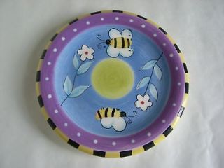 Hausenware Bumble Bee Design Salad / Dessert Plate
