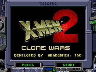 Men 2 Clone Wars Sega Genesis, 1995