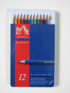   Caran Dache   Classicolor Water Soluble Colour Pencils (10 TINS OF 12