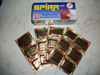 15 x SPIRA Anti Mosquito Mats/ Tablets for Plug Ins